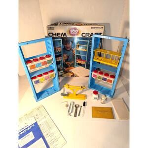 Vintage Gabriel Science Labs Chem Craft 500 Projects Rare